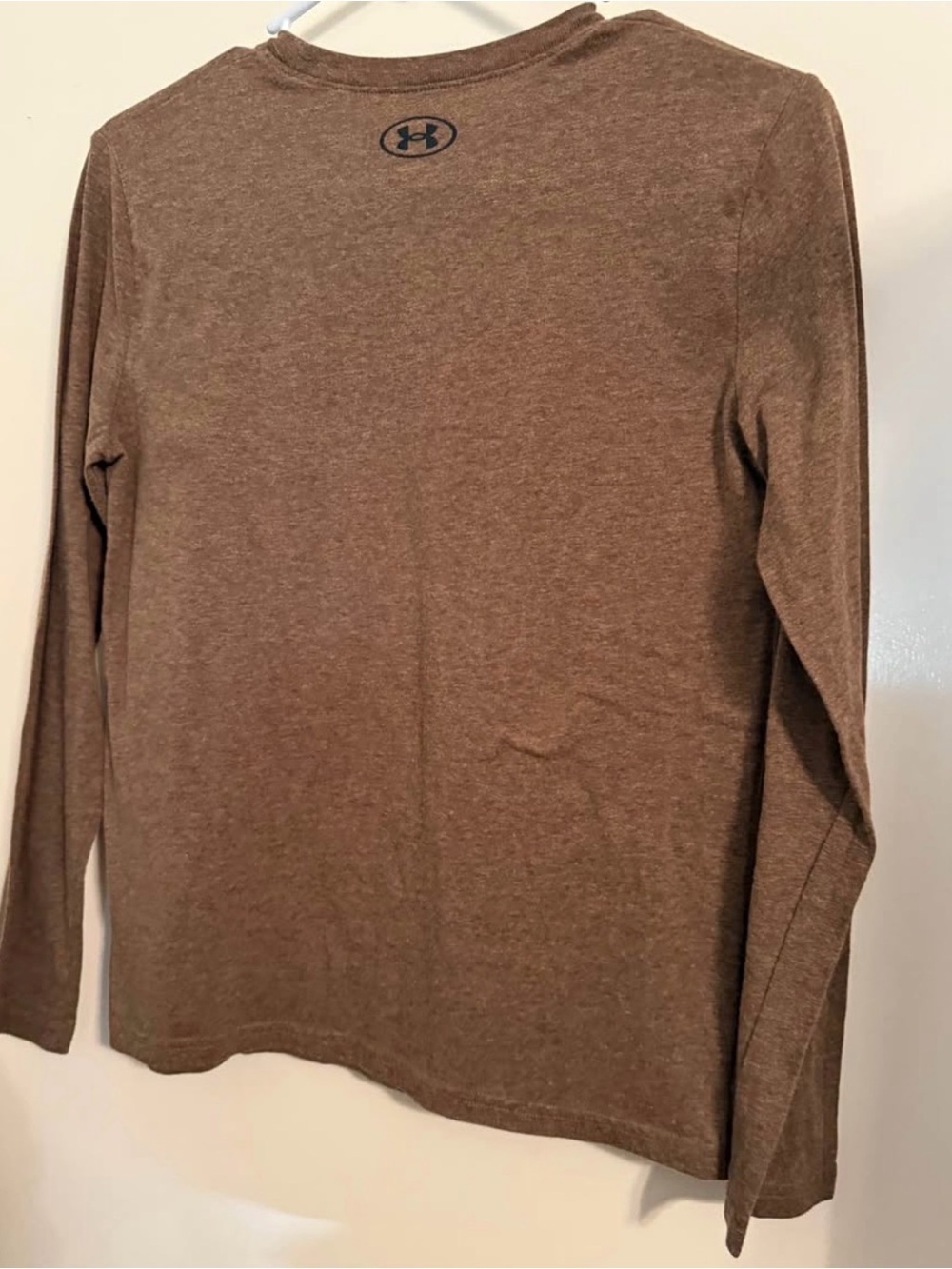 Under Armour Brown Long Sleeve Crew Top